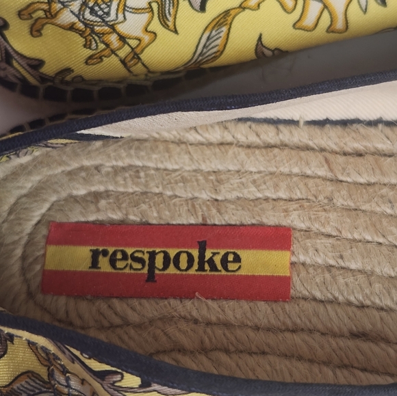 Respoke Eperon Chasse Navy Gold Hermes Espadrille 41 - Picture 12 of 14